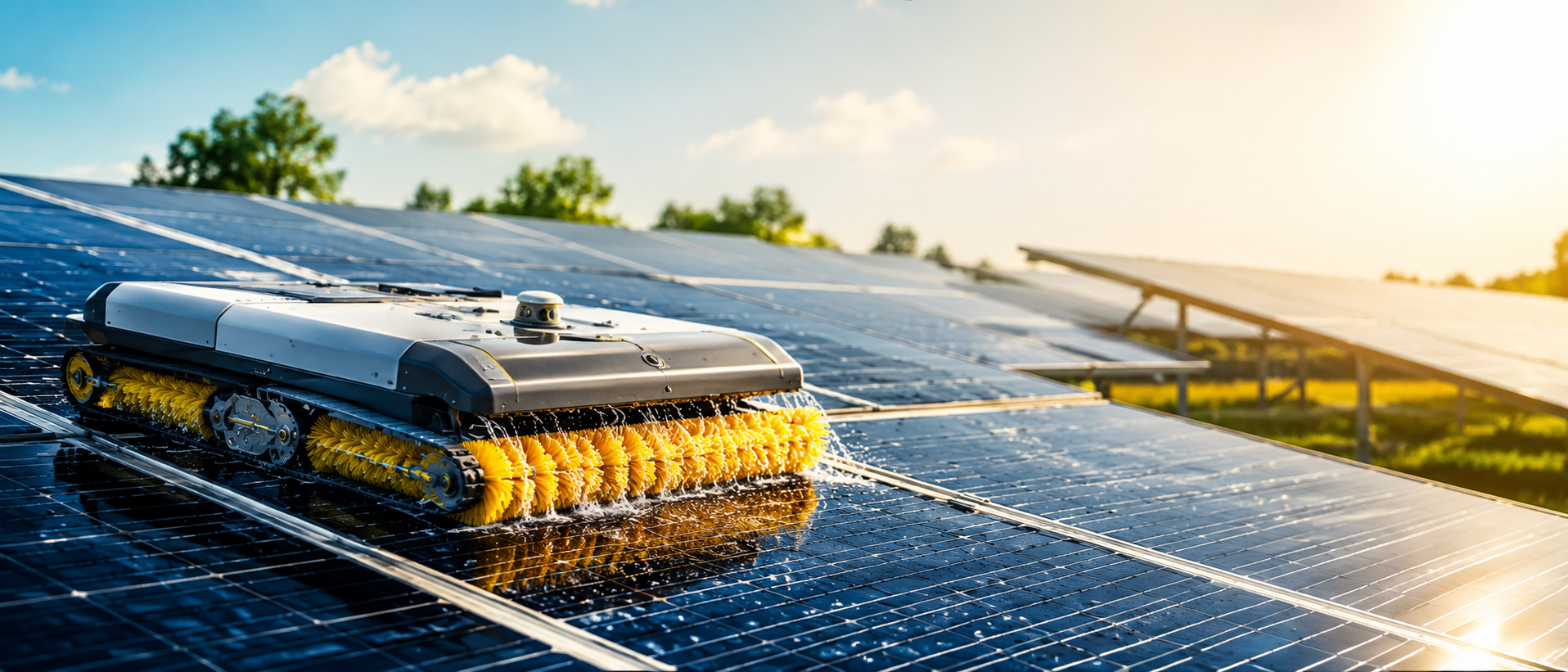 Solar Panel Cleaning Robot